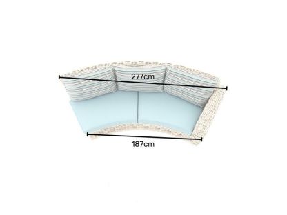 Fiji Curved Sofa 