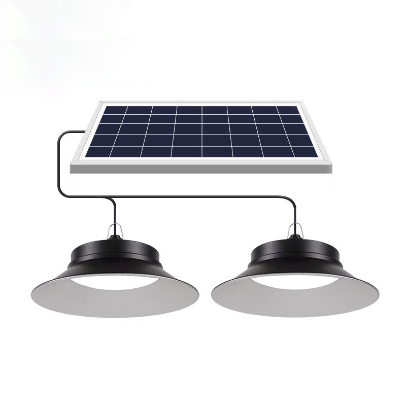 Solar Double Gazebo Pendant Light