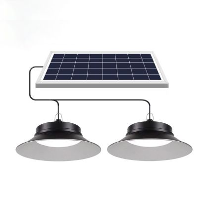 Solar Double Gazebo Pendant Light