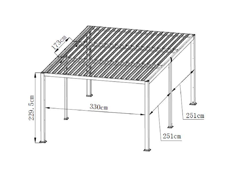 Galaxy Gazebo | 3.5 X 5.4m | BLACK FRIDAY MONTH