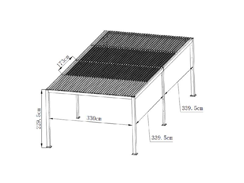Galaxy Gazebo - 3.5 X 7.2M | BLACK FRIDAY MONTH