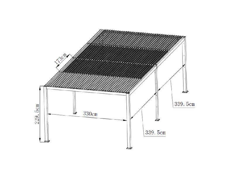 Galaxy Gazebo | 3.5 X 7.2M | November Offers-Garden Furniture Centre-Free Install,HighRange,Free Standing,Gazebos,The Galaxy Gazebo Range,Metal Gazebos,Galaxy Louvered Roof Gazebo Range,Galaxy Gazebo Range Ranges,Ranges,Sale,Galaxy Range Gazebos,Monthly Offers-{collection_title}