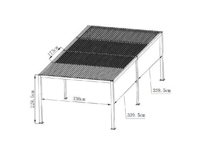 Galaxy Gazebo - 3.5 X 7.2M | BLACK FRIDAY MONTH