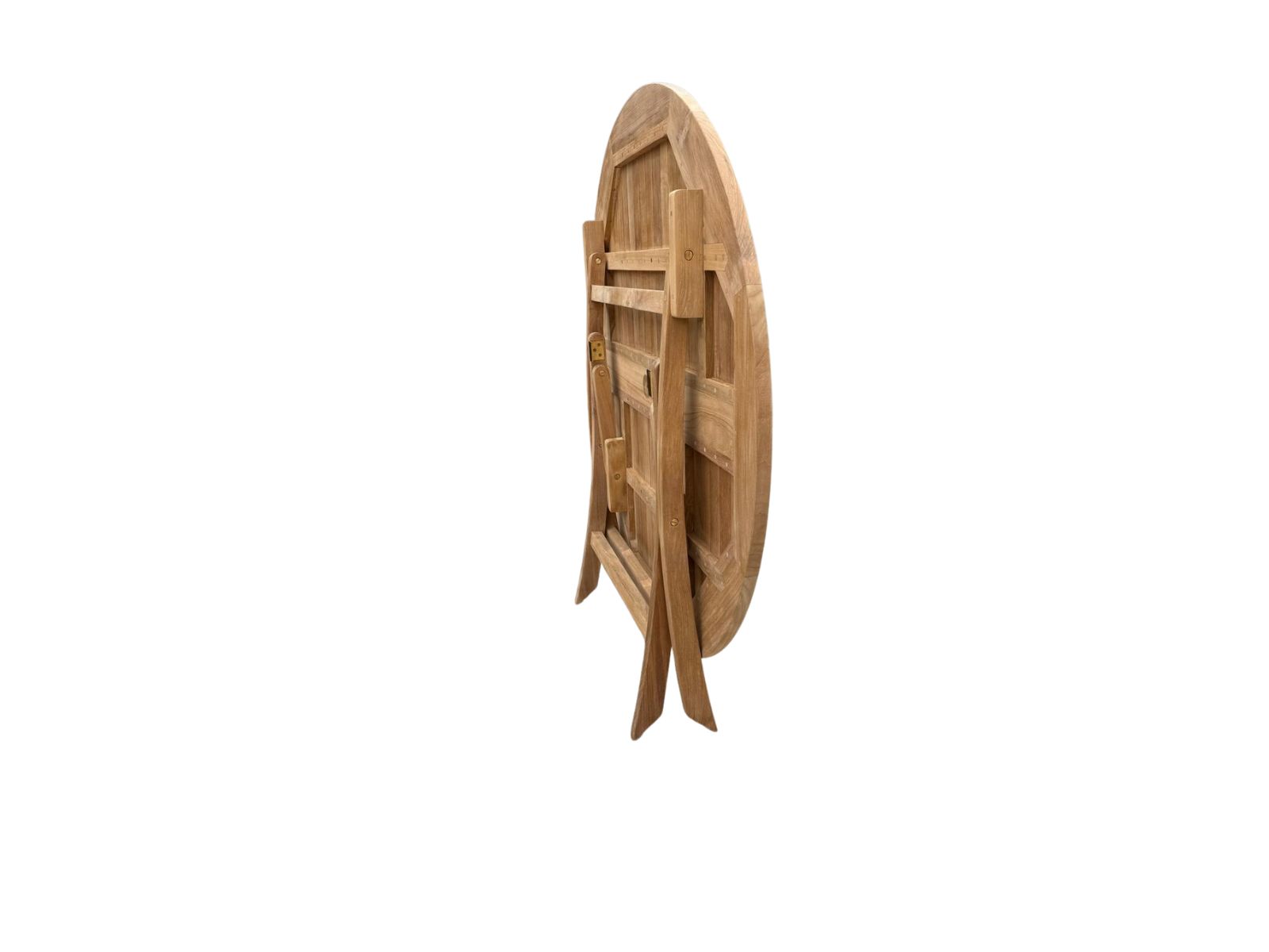 Henley Round Folding Table -120cm Diameter -Garden Furniture Centre-MidRange,Outdoor Dining,Dining Table,Outdoor Furniture,Teak Garden Furniture,Teak,Tables,Teak Tables-{collection_title}