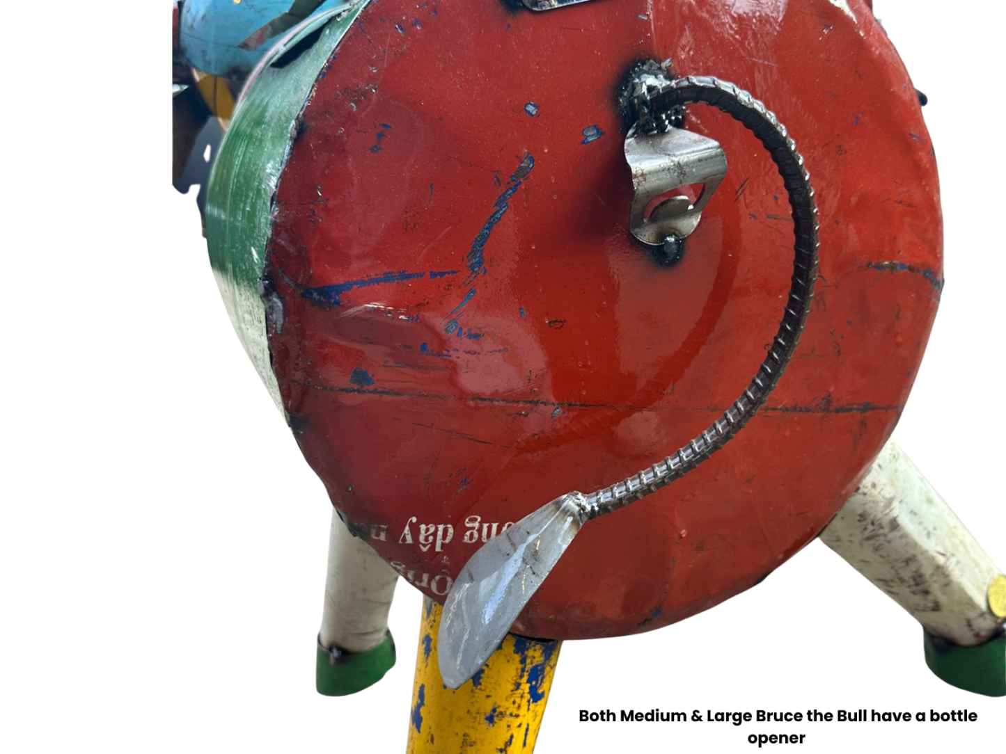 Bruce the Bull Cooler | Medium and Large-Garden Furniture Centre-MidInstock,instock,LowRange,MidRange,Ornaments,Accessories,Animal Garden Ornaments,Metal Garden Ornaments,Novelty Drinks Coolers-{collection_title}