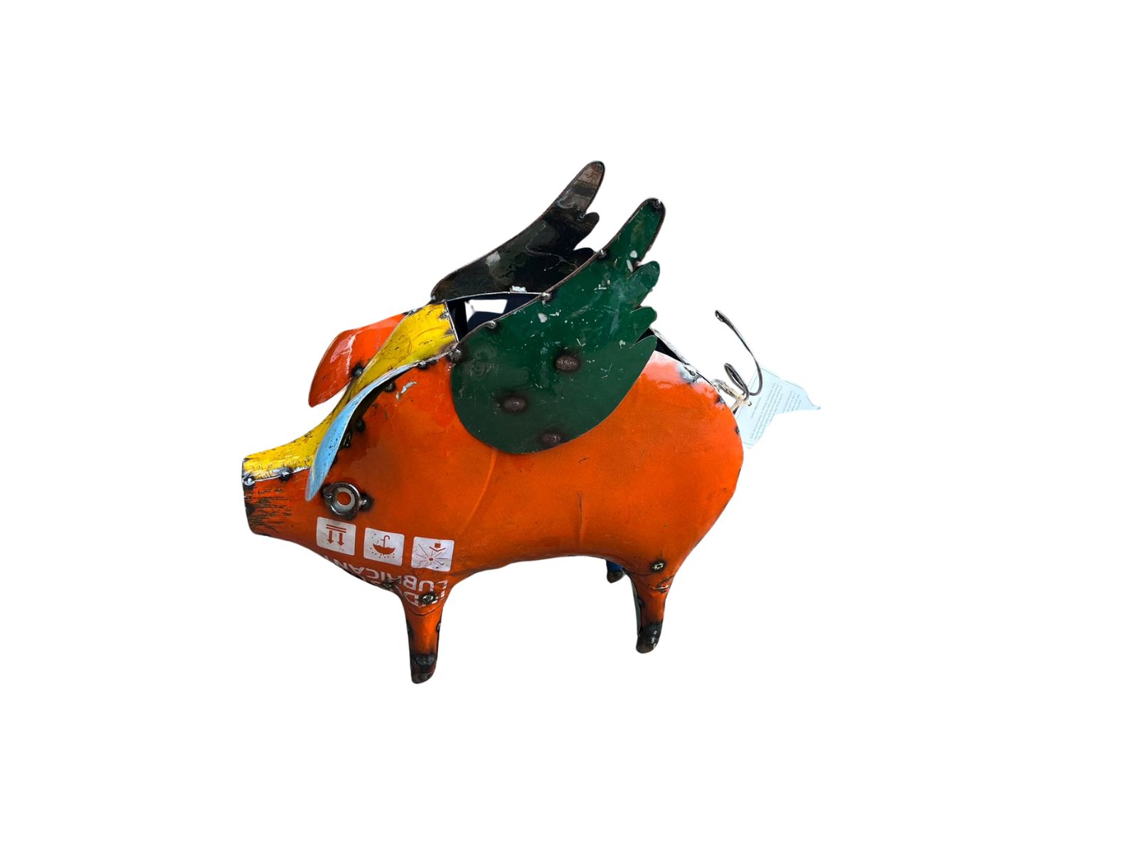 Barnyard Flying Pig Planter 