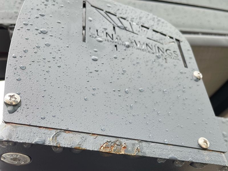 Luna Crescent Retractable Awning 4.75 x 4m | Luna Range | RHS Tatton Park-Garden Furniture Centre-Free Install,HighRange,Showroom exdis,Free Standing,Luna Retractable Awnings,Gazebos OLD DNU!,The Luna Range - New!,Gazebos,Metal Gazebos,Luna Retractable Awnings Gazebos,Luna Awning Range,Outdoor Sale-{collection_title}