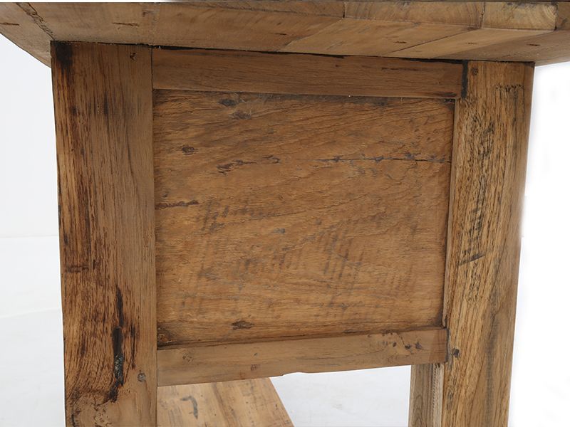 Rustic Teak Console Table 