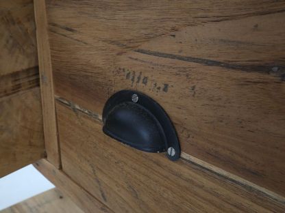 Rustic Teak Console Table 