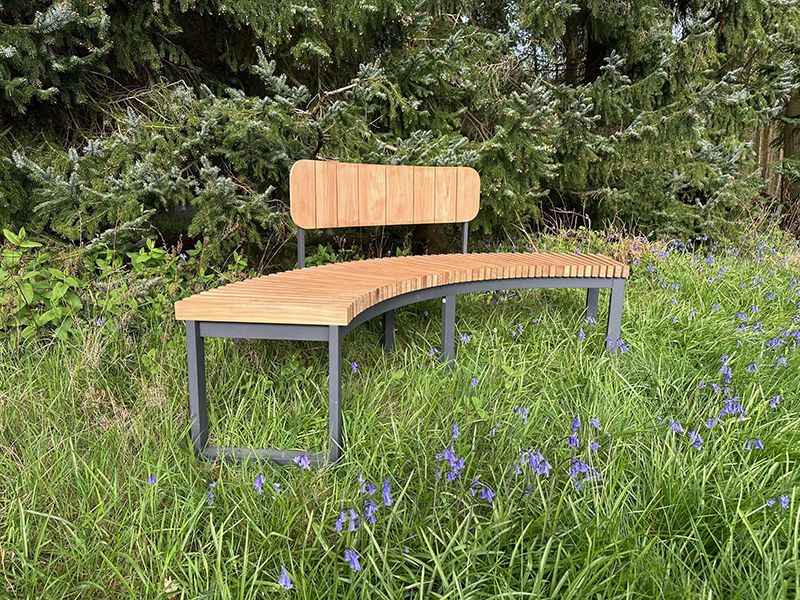 Mandalay Curved Backless Bench | FSC® Certified | Pre-Order