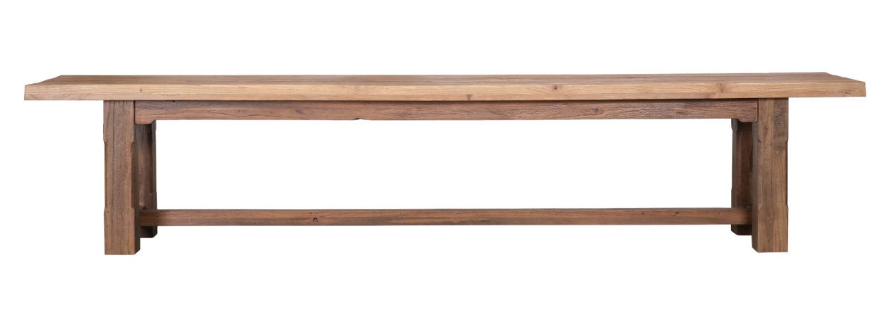 Linga Reclaimed Teak Backless Bench -Garden Furniture Centre-MidRange,Backless,Teak,Teak Benches,Benches-{collection_title}