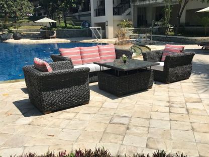 Midnight Montana Large Sofa Suite