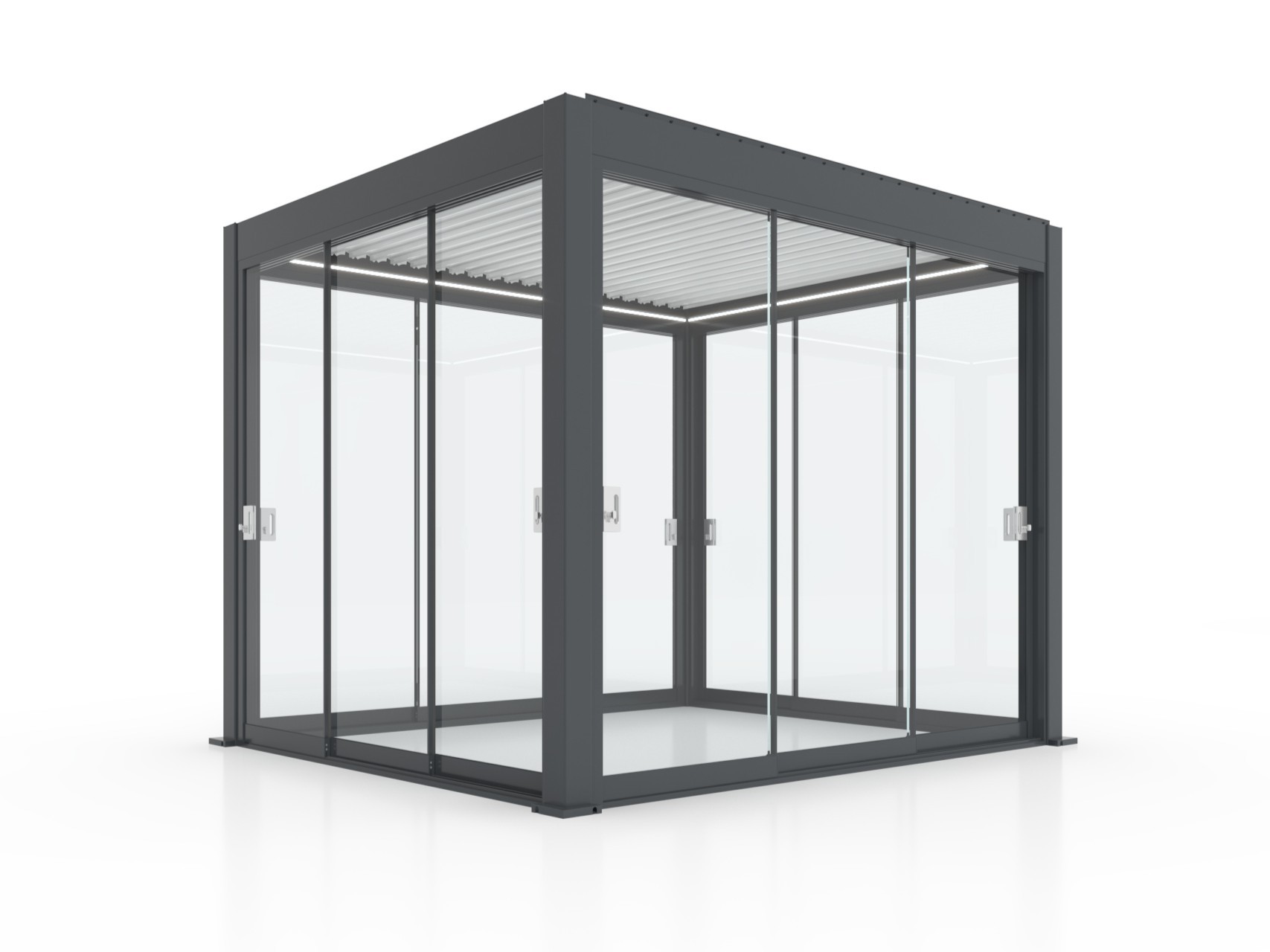Eclipse Glass Sliding Doors | 2.5m, 3m, 3.6m & 4m Pergola Doors