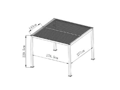 Galaxy Gazebo | 3 X 3M | BLACK FRIDAY MONTH