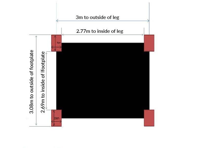 Galaxy Gazebo | 3 X 3M | BLACK FRIDAY MONTH