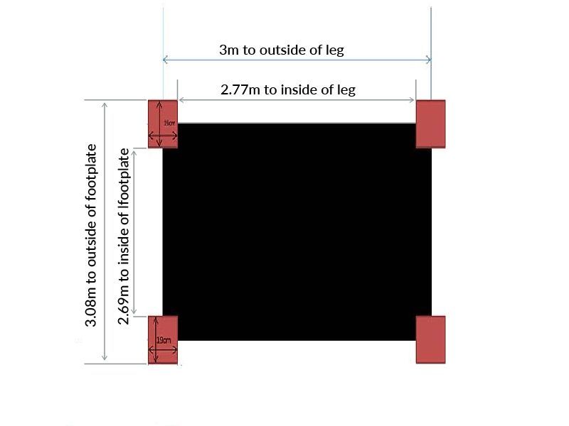 Galaxy Gazebo | 3 X 3M | BLACK FRIDAY MONTH