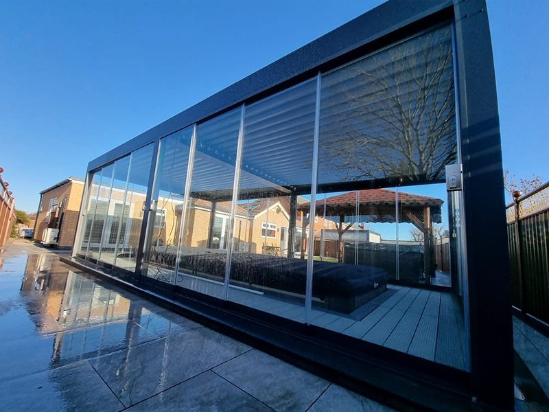 Pergo-Lux 8 x 6M Free Standing | Garden Room