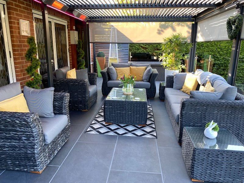 Midnight Montana 3 Seater Sofa-Garden Furniture Centre-HighRange,Outdoor Lounging,Rattan,Outdoor Furniture,Rattan Furniture,Montana Range-{collection_title}