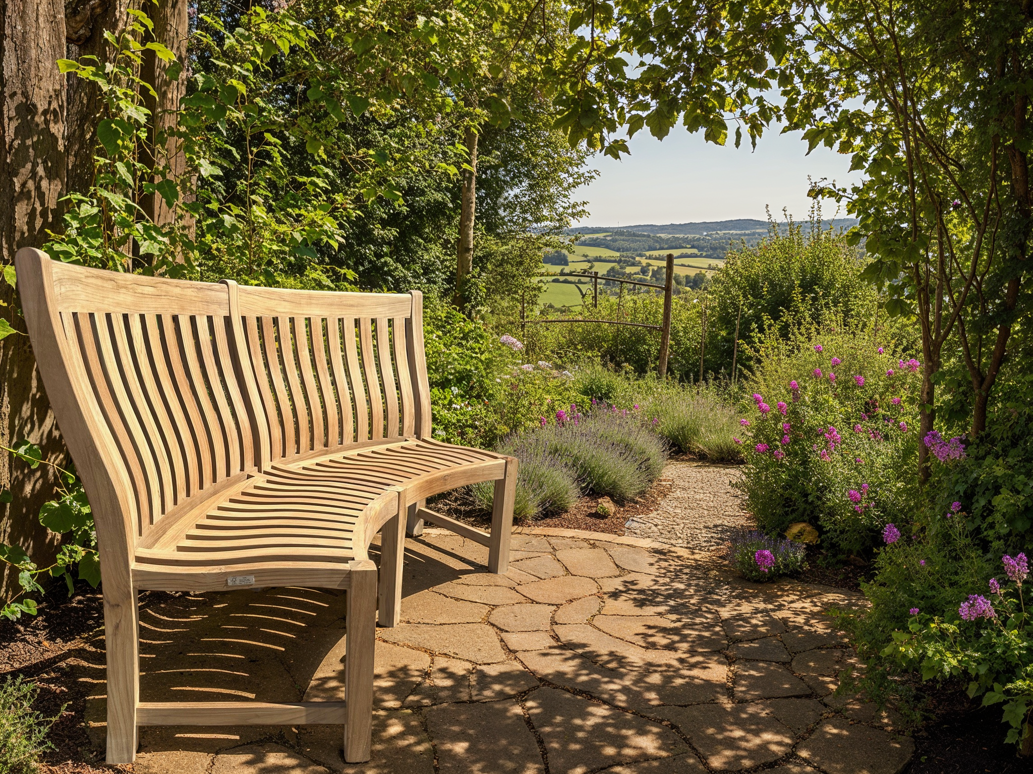 Malvern Curved Bench | FSC® Certified-Garden Furniture Centre-HighRange,FSC®,Benches,Curved Benches-{collection_title}