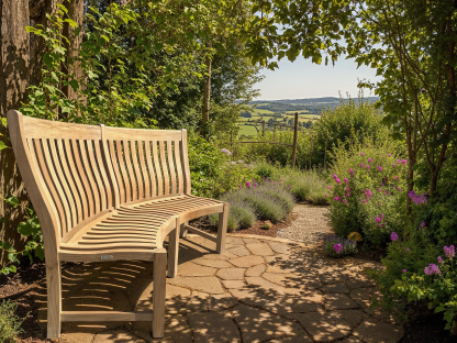 Malvern Curved Bench | FSC® Certified-Garden Furniture Centre-HighRange,FSC®,Benches,Curved Benches-{collection_title}