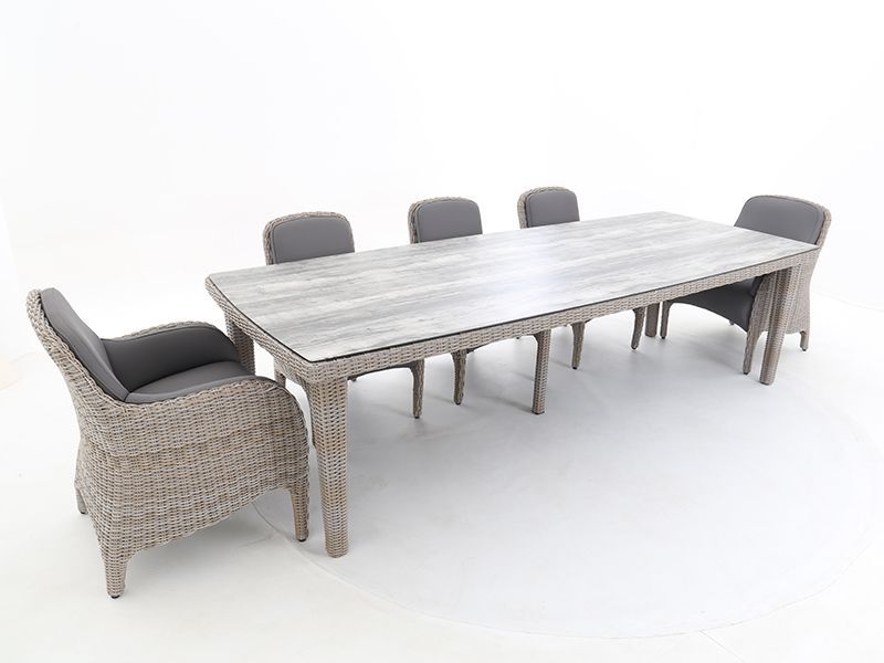 Meteor 8 Chair Dining Set-Garden Furniture Centre-HighRange,Rattan,Tables,Dining Set,Outdoor Furniture,Rattan Furniture,Meteor Range,Outdoor Dining-{collection_title}