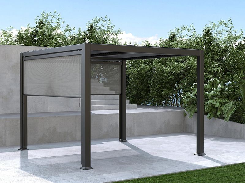 Galaxy Gazebo | 3 X 3M-Garden Furniture Centre-HighRange,Free Standing,Gazebos,The Galaxy Gazebo Range,Metal Gazebos,Galaxy Louvered Roof Gazebo Range,Galaxy Gazebo Range Ranges,Ranges,Spring & Summer Sale,Autumn & Winter Sale,Galaxy Range Gazebos,Sale-{collection_title}