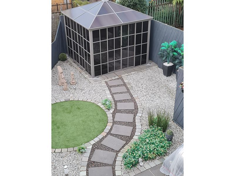 Four Seasons Screen House 3m x 3m-Garden Furniture Centre-HighRange,Screenhouse,Free Standing,Gazebos,Metal Gazebos,All Seasons Gazebos,All Seasons Gazebo Range,Garden Rooms Gazebos,All Seasons Range-{collection_title}