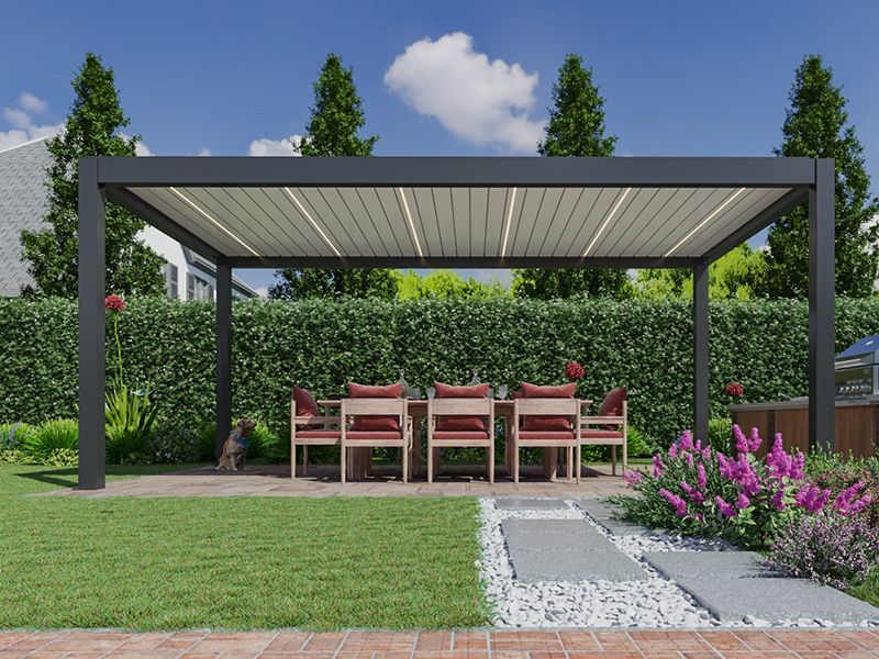 Mirage 5M x 3M Bioclimatic Pergola