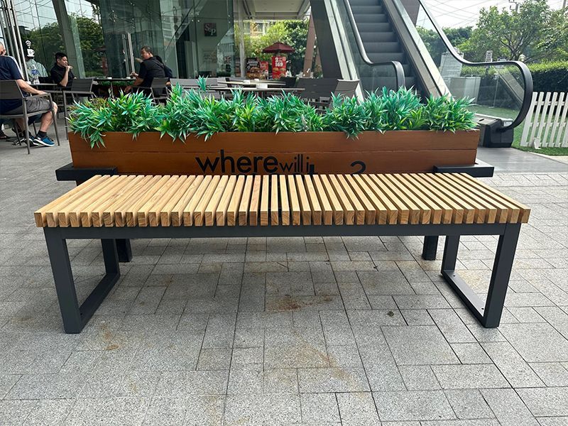 Mandalay Straight Backless Bench | FSC® Certified 