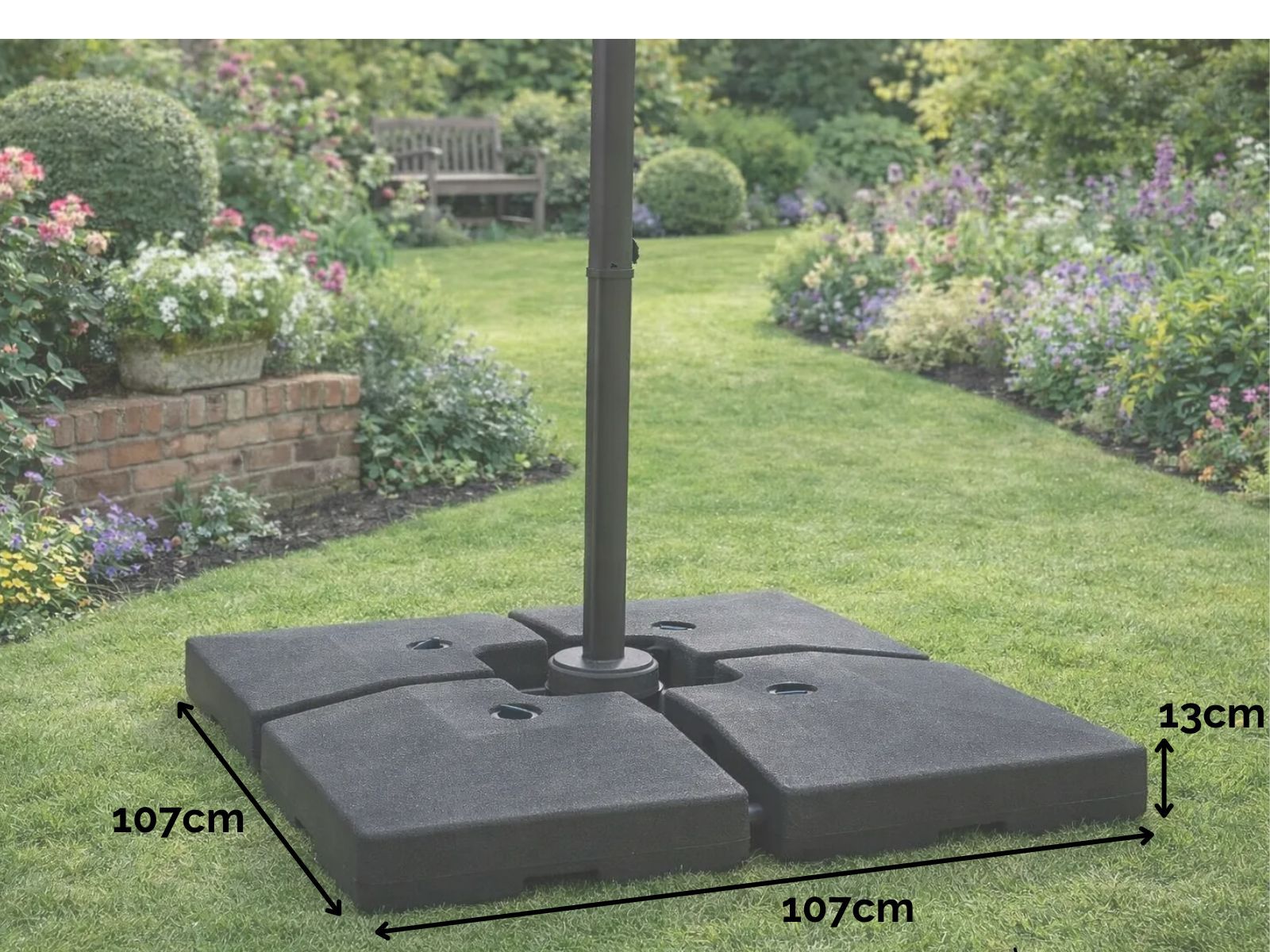 Water Fillable Cantilever Parasol Base
