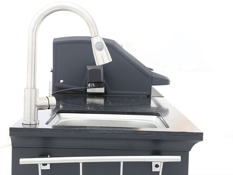 Island Four Burner Kitchen BBQ 
