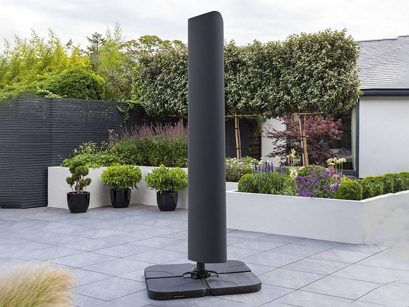 Royce Executive 3M SQ Cantilever Parasol Wood Effect