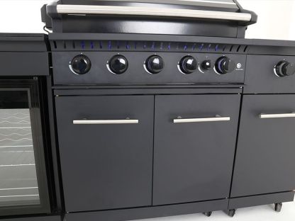 Island Four Burner Kitchen BBQ 