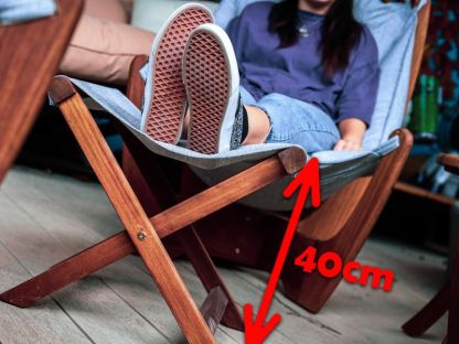 Koala Iroko Footstool