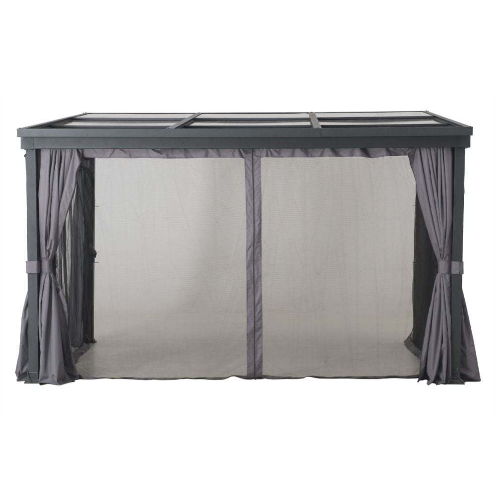 Four Seasons Wall Mounted Gazebo 3m x 3.65m | BLACK FRIDAY MONTH