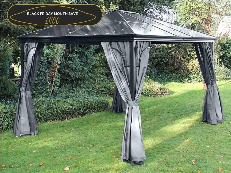 Four Seasons Gazebo 3m x 3m | BLACK FRIDAY MONTH