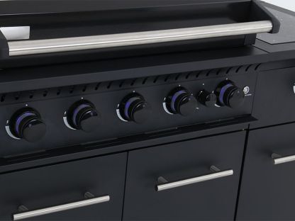 Island Four Burner Kitchen BBQ 