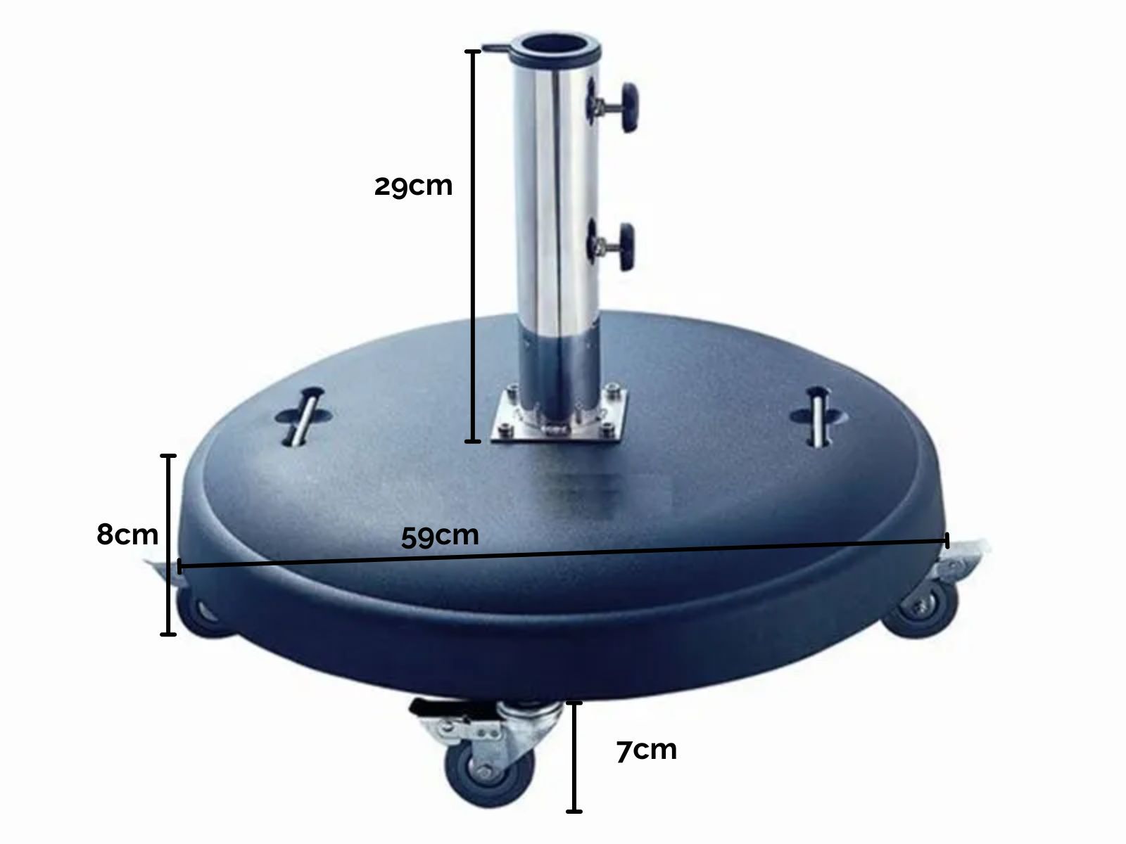 Parasol Concrete Base | 50kg-Garden Furniture Centre-LowRange,Parasols,Parasol Bases Parasols,Parasol Bases-{collection_title}