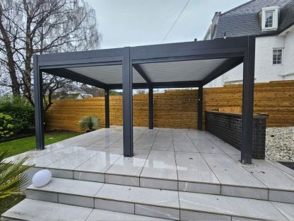 Eclipse 5 X 3.5m LED Motorised Pergola | Free Standing