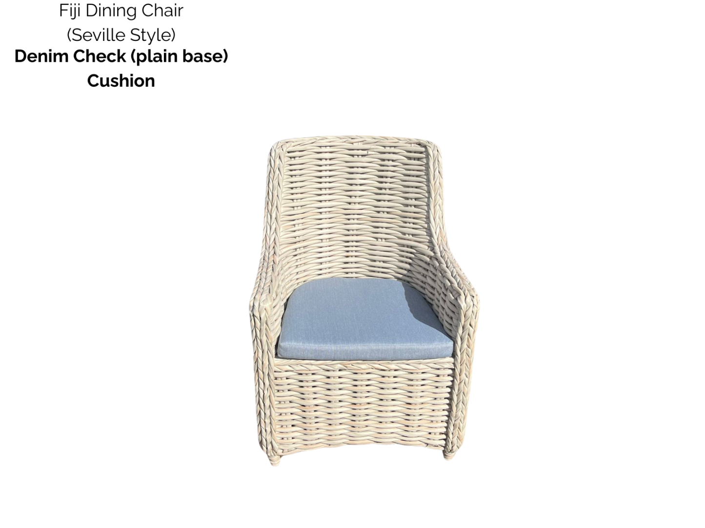 Fiji Seville Dining Chair-Garden Furniture Centre-MidRange,Dining Chair,Chair,Rattan,Outdoor Furniture,Rattan Furniture,Fiji Range,Outdoor Dining,Rattan Chairs,Fiji-{collection_title}