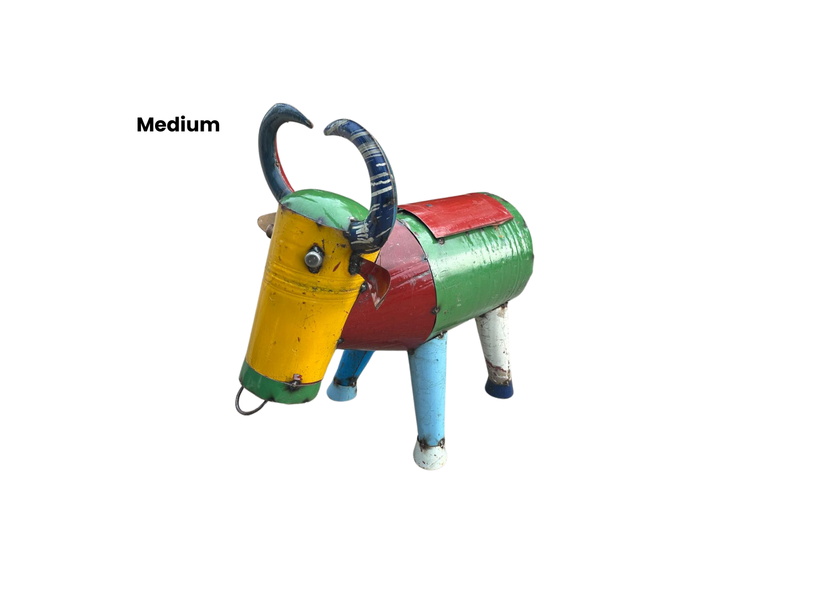 Bruce the Bull Cooler | Medium and Large-Garden Furniture Centre-MidInstock,instock,LowRange,MidRange,Ornaments,Accessories,Animal Garden Ornaments,Metal Garden Ornaments,Novelty Drinks Coolers-{collection_title}