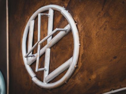 Indian VW Vintage Bus Storage Cabinet 