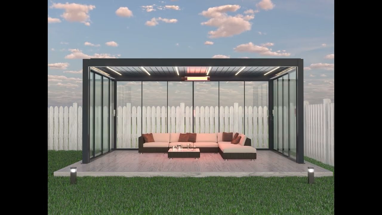 Mirage 4M x 3M Bioclimatic Pergola