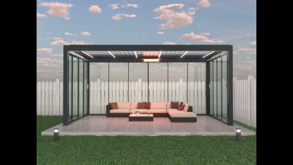 Mirage 4M x 3M Bioclimatic Pergola