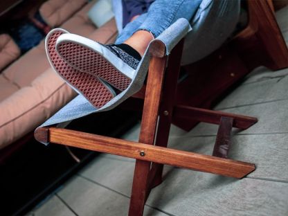 Koala Iroko Footstool