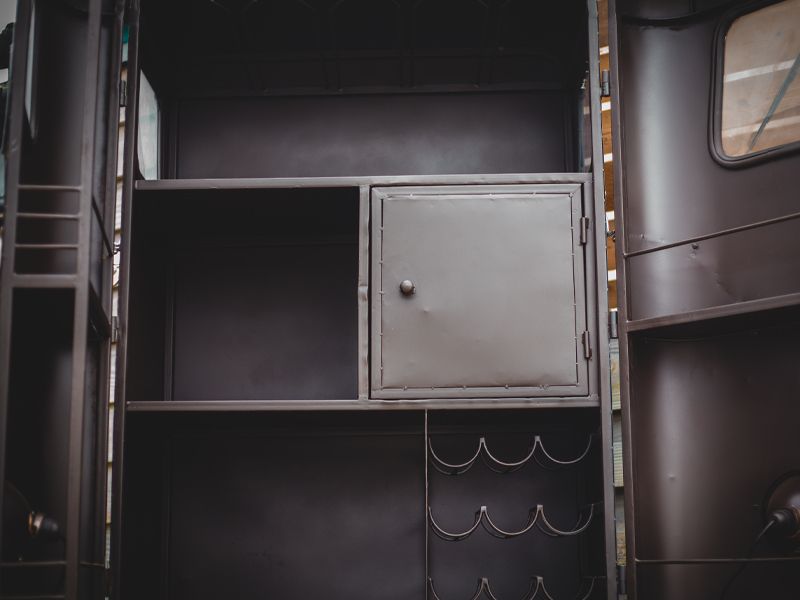 Indian VW Vintage Bus Storage Cabinet 