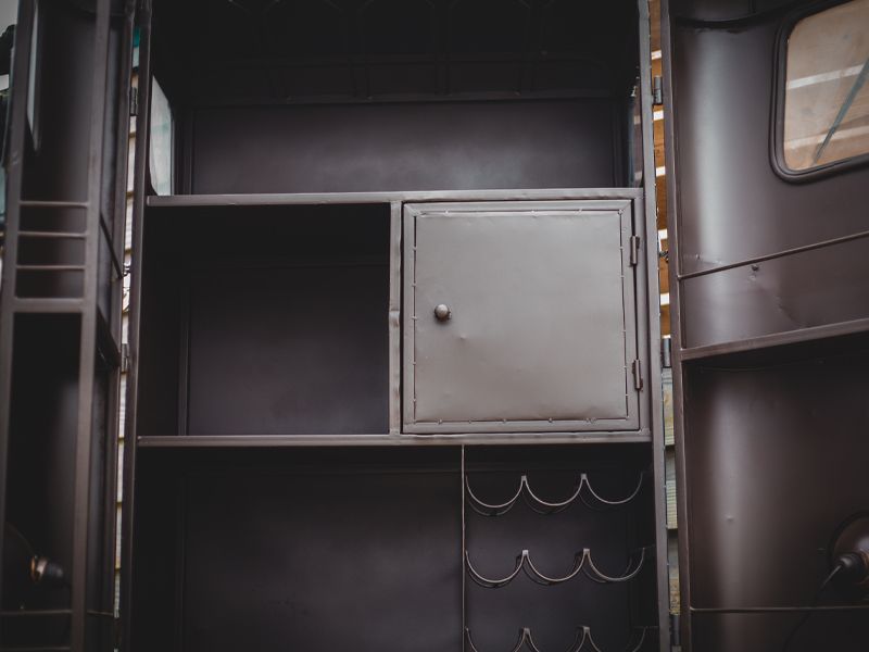 Indian VW Vintage Bus Storage Cabinet 