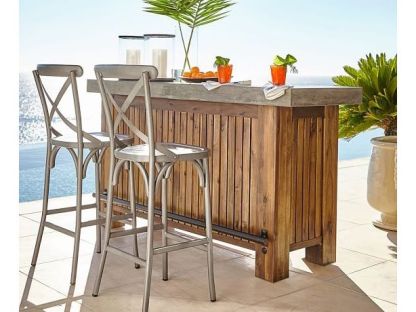 Retro 4 Chair Bar Set