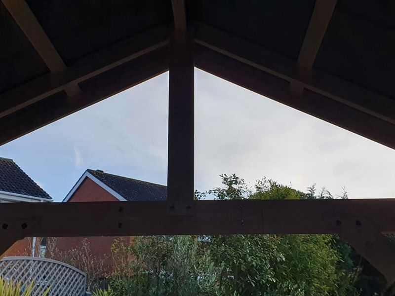 Cedar Gazebo 3.6m x 3.2m | FSC® Certified