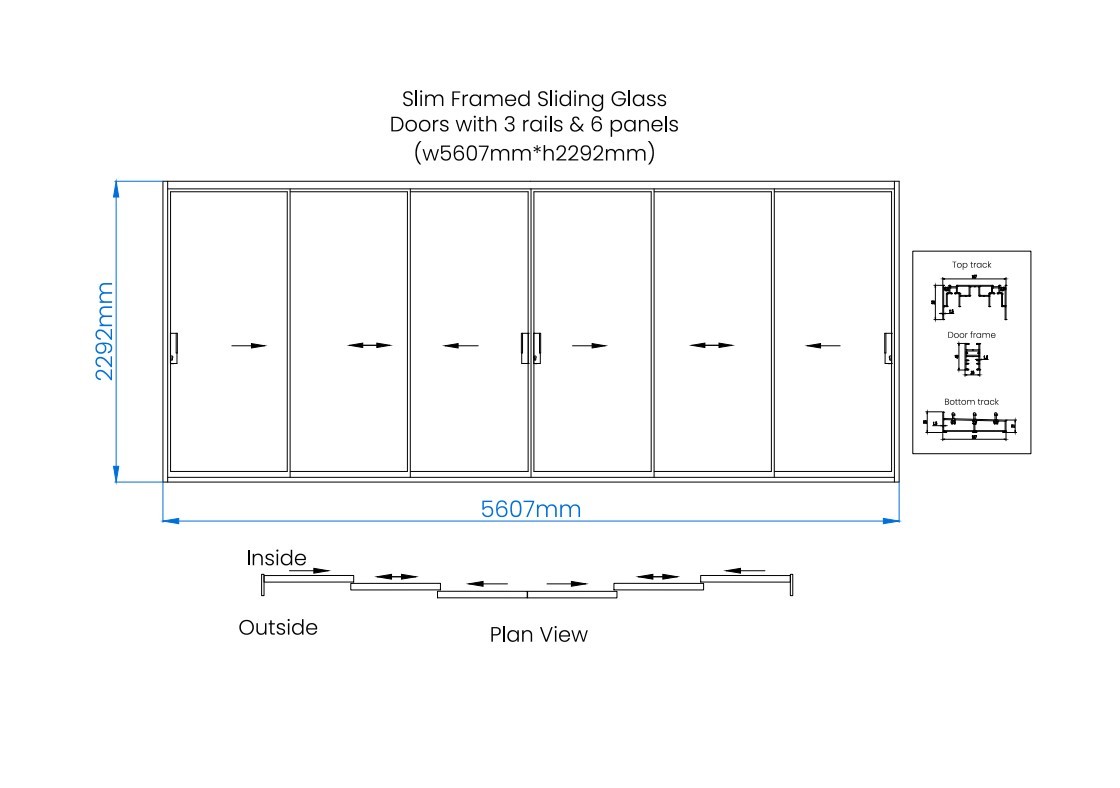 Premium Glass Sliding Doors